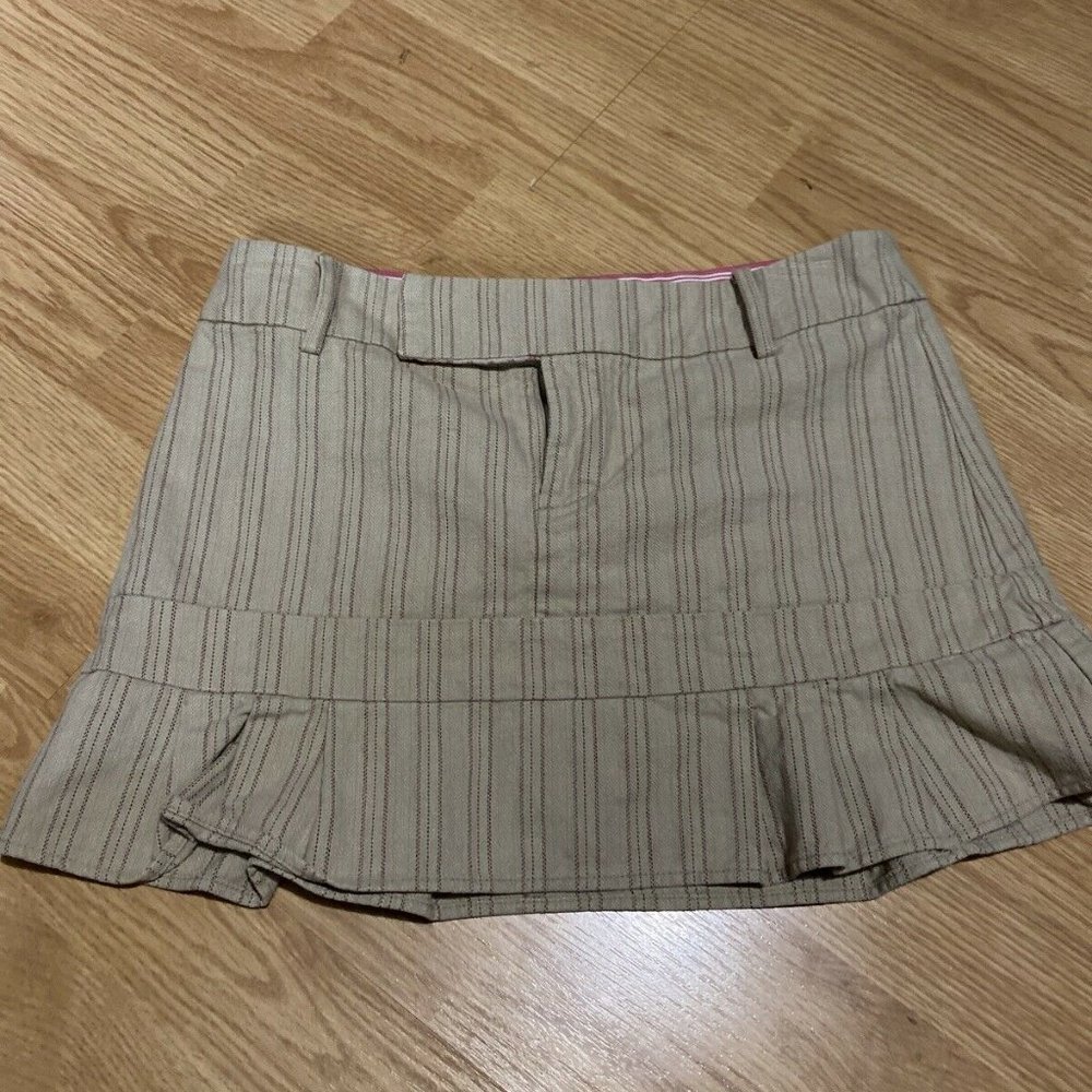 Women’s American Eagle Mini Skirt Size 2 Brown Str